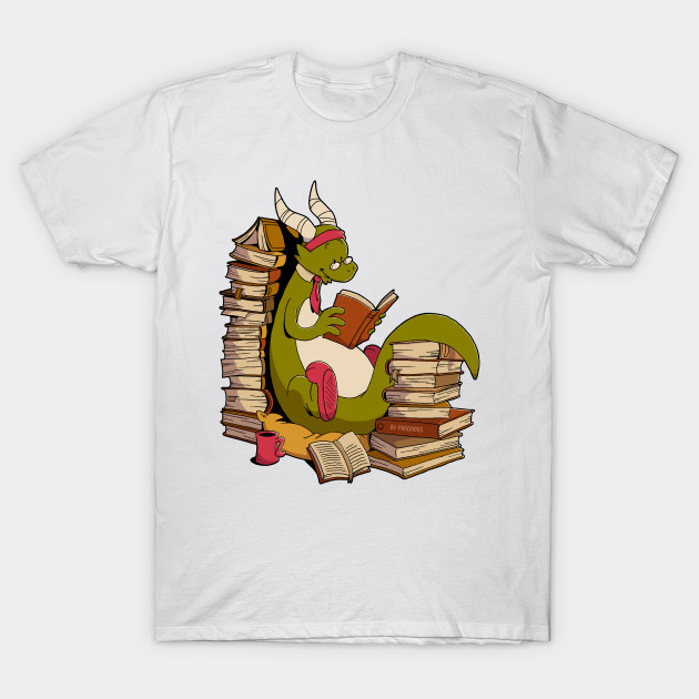 Book wyrm T-Shirt-TOZ